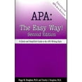 thumbnail image 1 of Pre-Owned Apa: The Easy Way: A Quick and Simplified Guide to the APA Writing Style (Paperback) 0923568964 9780923568962, 1 of 1
