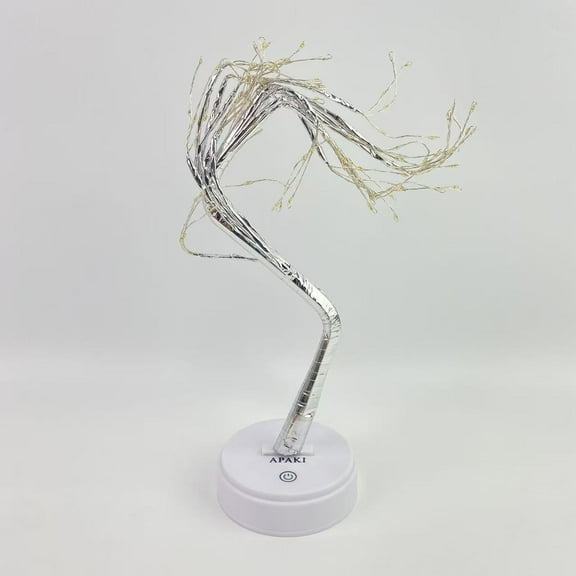 APAKI Lamps for festive decoration, flowers, branches and other ornamental decoratio,20" Tabletop Bonsai Tree Light, 108 LED Fairy Light Spirit Tree, Battery/USB Operated (Warm White)