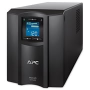APC 1500VA Smart Standing UPS Battery Backup with SmartConnect | Sinewave, AVR, 120V, Line Interactive Uninterruptible Power Supply | SMC1500C model