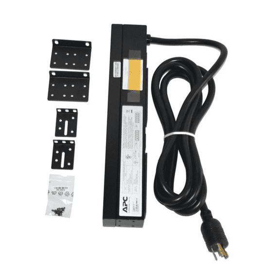 APC AP9571A 1U 10-Outlets Horizontal Rackmount PDU for Server Racks & Data Centers