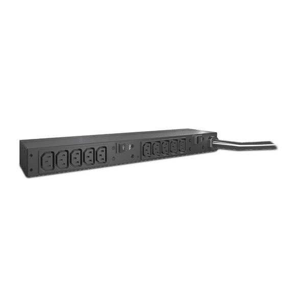 APC AP9571A Basic 1U Rackmount PDU 200V-230V 30A 10-Outlets Power Distribution Unit