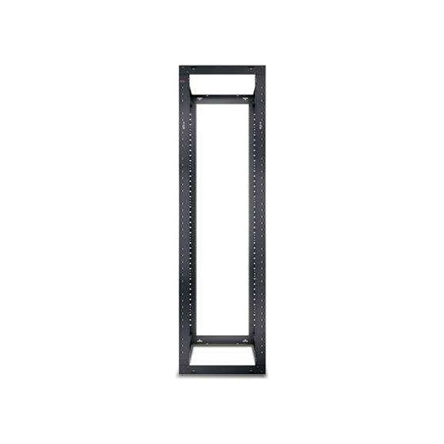 APC AR204A 44U NetShelter 4 Post Open Frame Rack #12-24 Threaded Holes ...