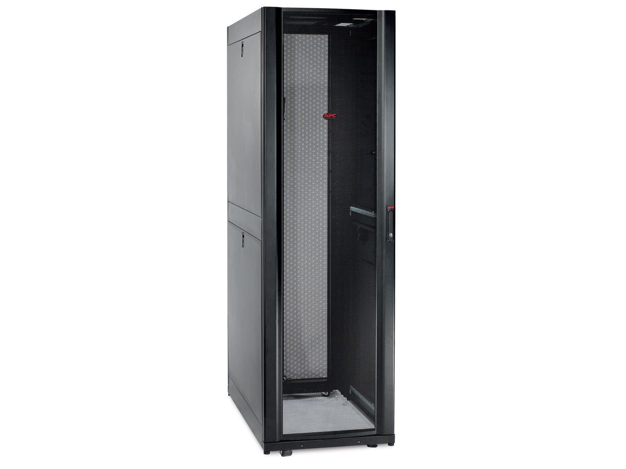 APC - Rack Enclosure - Netshelter Sx Deep Rack Enclosure with Sides - 600 mm w x 1070 mm d - black