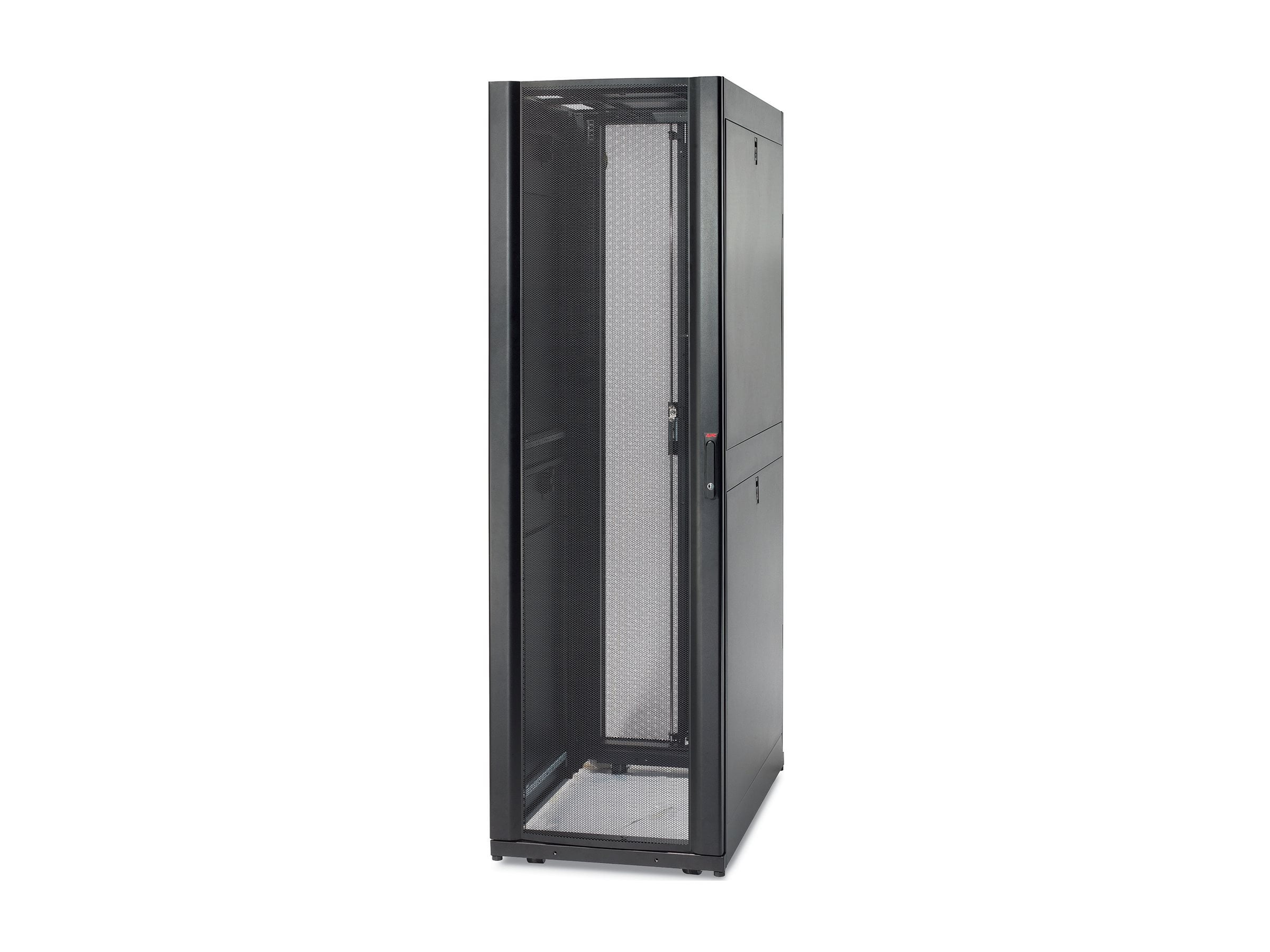 APC NetShelter SX - Rack - black - 48U - 19" - TAA Compliant - for P/N: SMT2200I2U-BR, SRT1000XLA, SRT1500XLA, SRT2200XLA, SRT3000XLA, SRT3000XLAUS