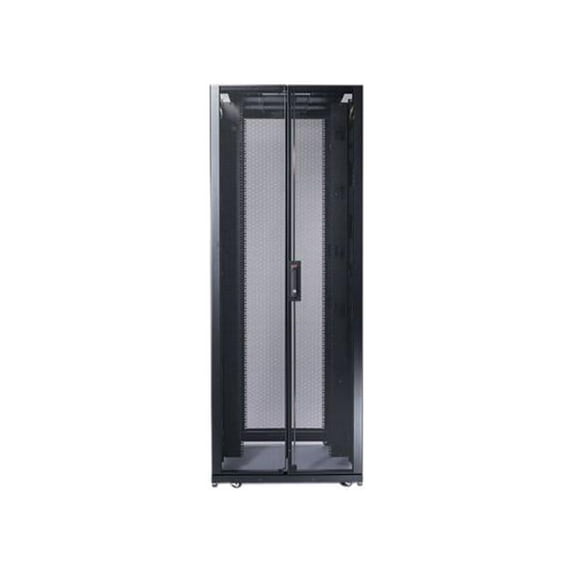 APC NetShelter SX Enclosure with Sides - Rack - black - 45U - 19" - TAA Compliant - for P/N: SMT2200I2U-BR, SRT1000XLA, SRT1500XLA, SRT2200XLA, SRT3000XLA, SRT3000XLAUS