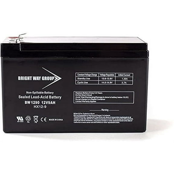 APC Back-UPS ES 8 Outlet 650VA Replacement Battery by Bright Way