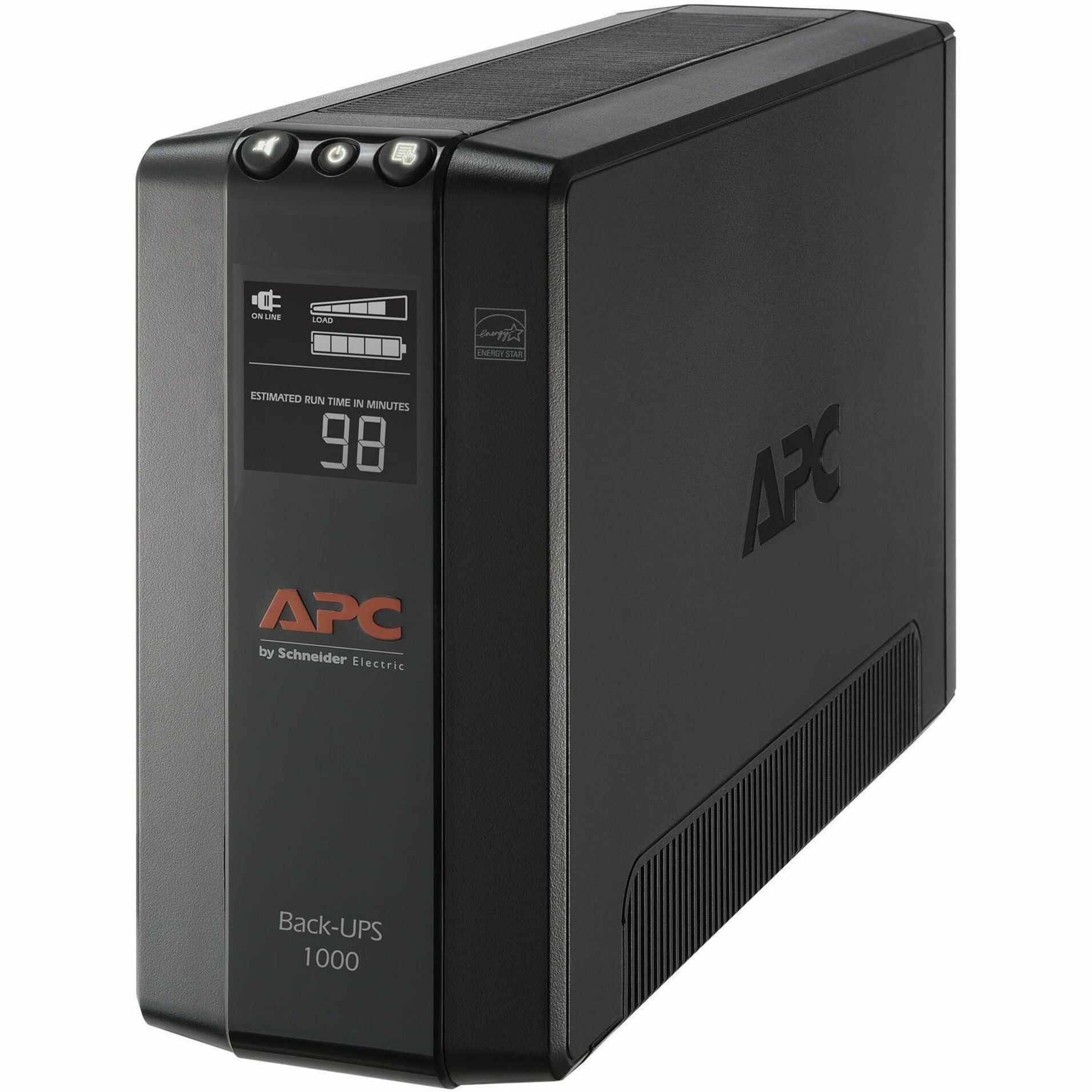 APC BX1000M-LM60 Back-UPS 1000VA 120V 8 Outlets AVR LAM 60Hz LCD Battery Backup System