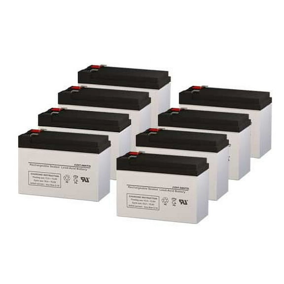 APC Dell Smart-UPS 2200 Rack Mount 3U (DL2200RM3U) UPS Battery Set (Replacement)