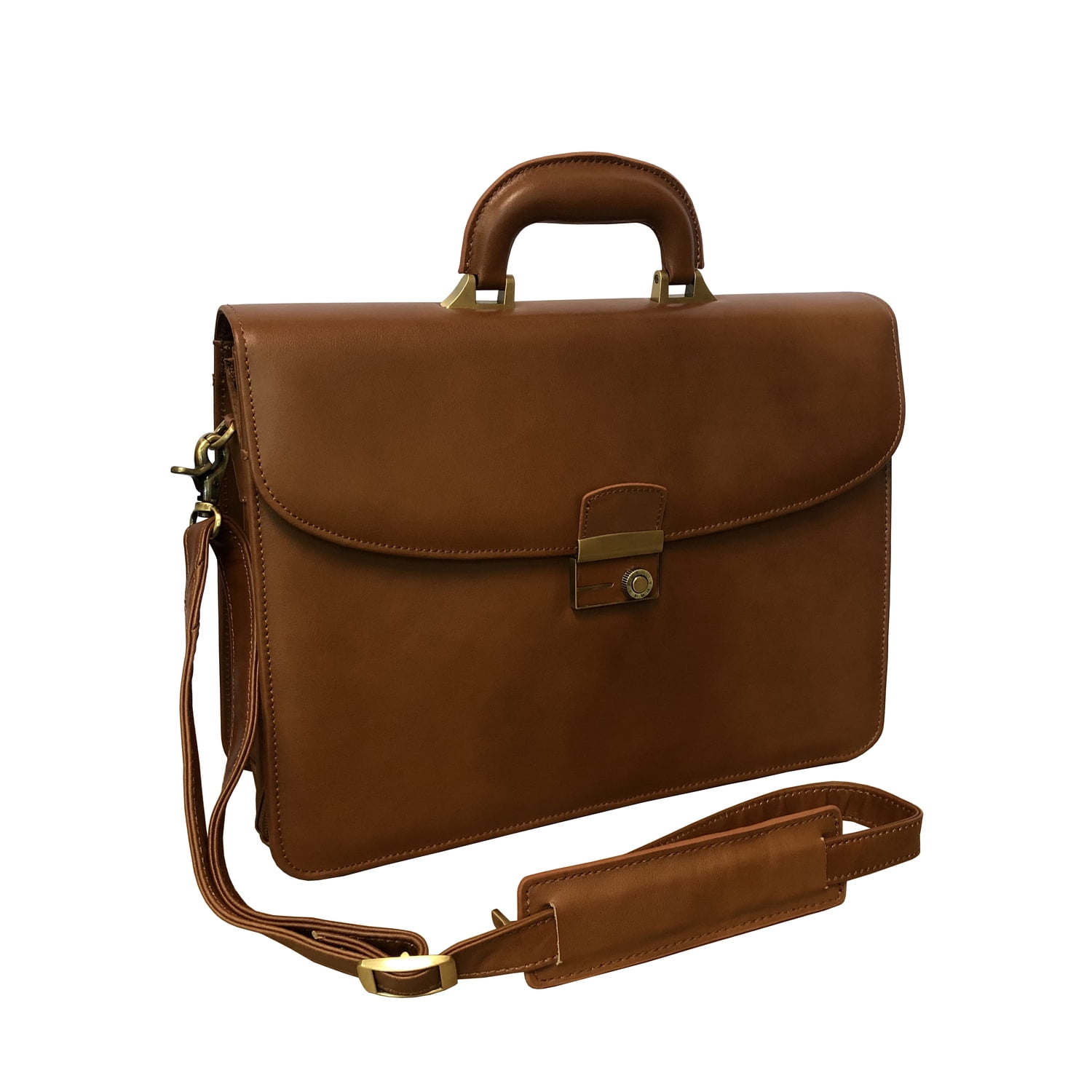 APC Functional Leather Executive Briefcase - Walmart.com