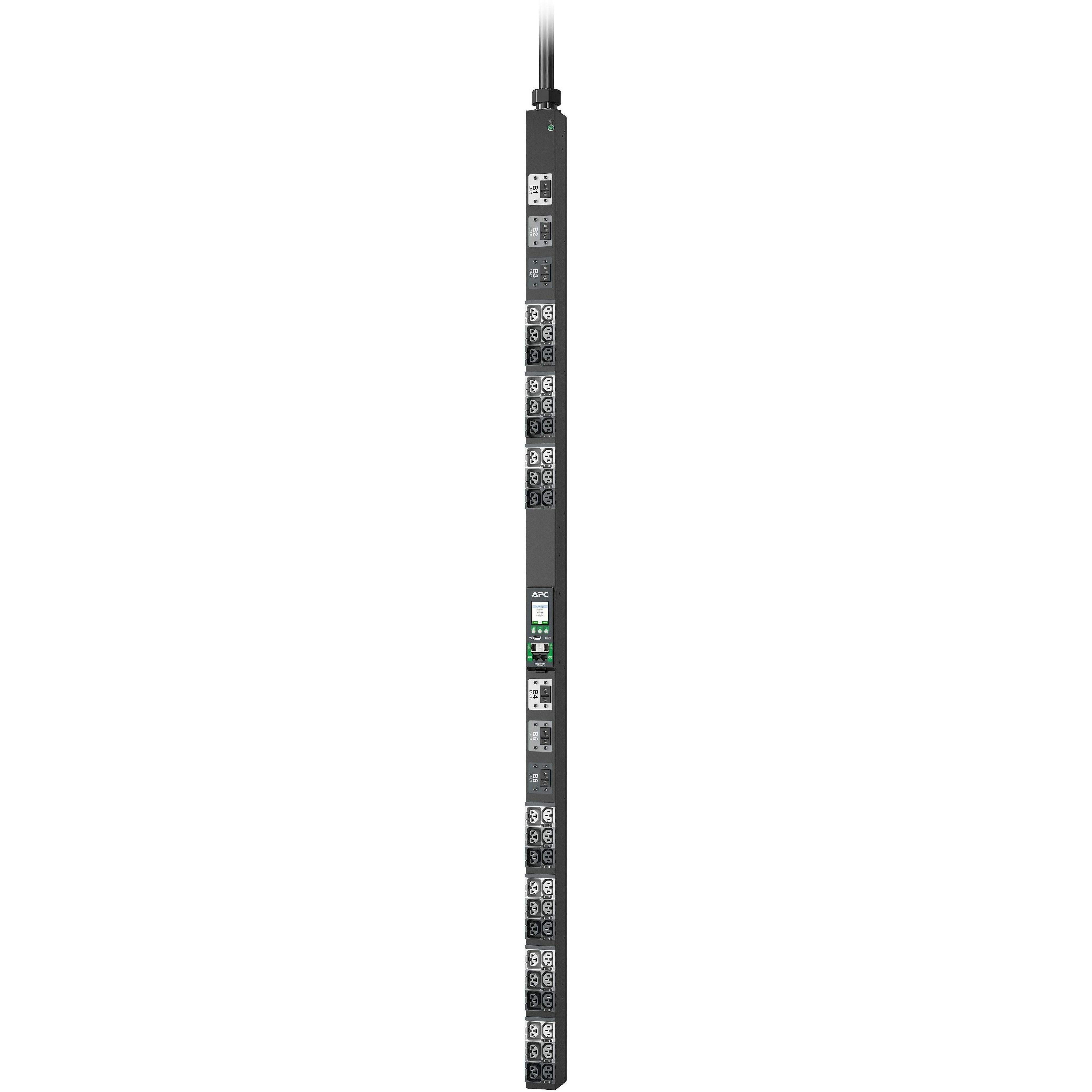 APC NetShelter Rack PDU Advanced, Metered, 3Phase, 17.3kW, 208V 60A ...