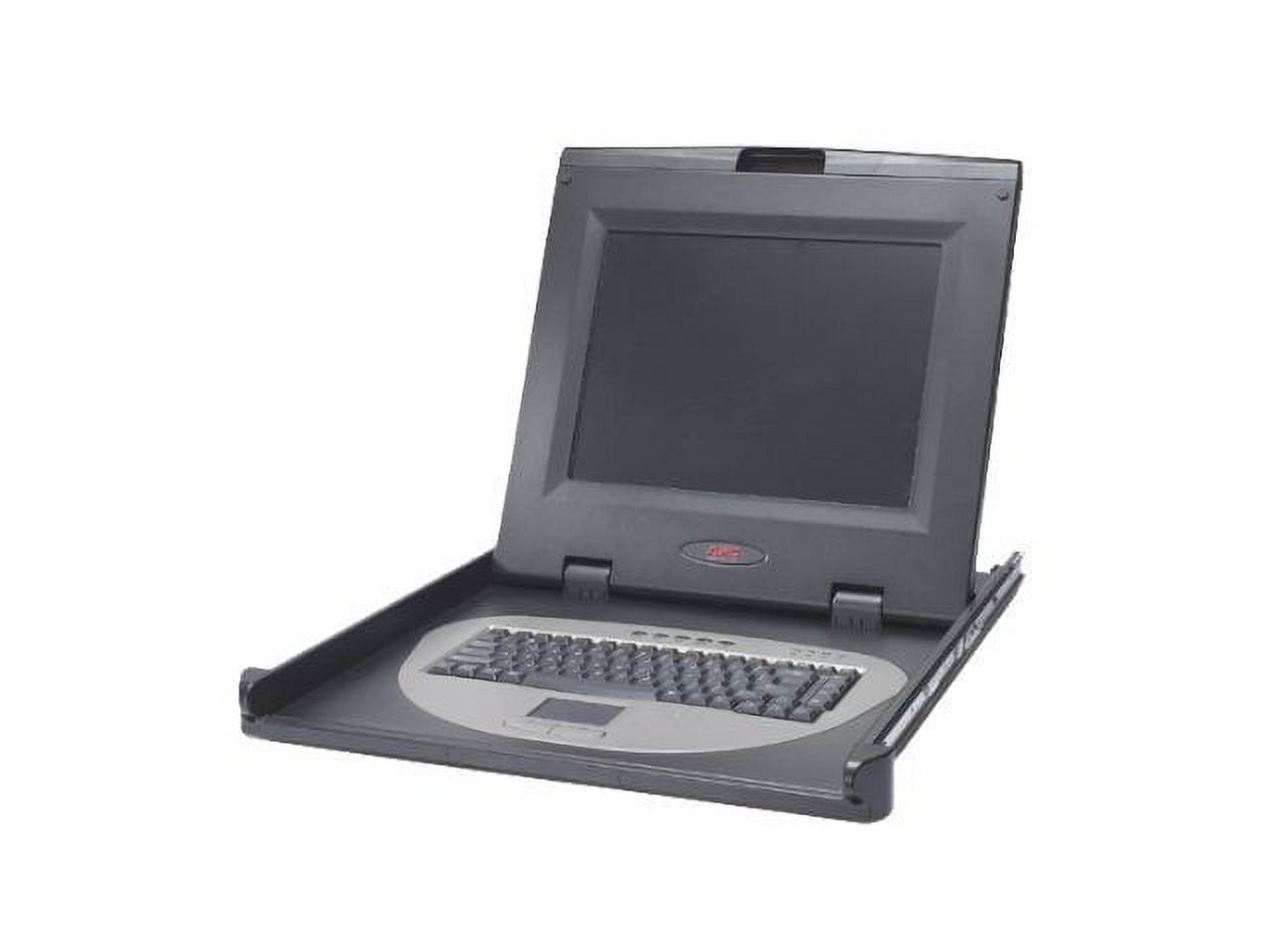 APC Rackmount Keyboard Monitor Mouse KVM console 15" rack