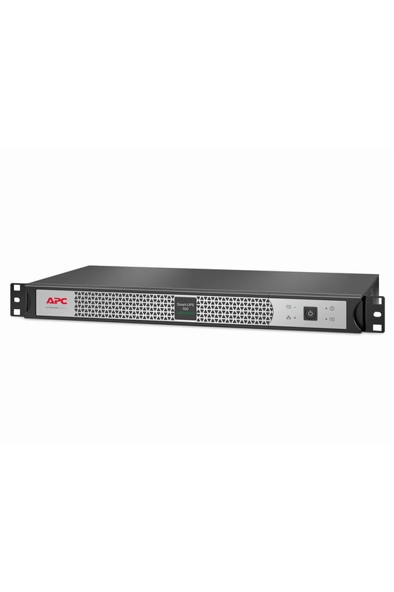 Smart-ups Li-ion 500va Short Depth - Ups (rack-mountable) - Ac 120 V - 400 Watt - 500 Va - Ethernet 10/100, Rs-232, Usb - Output Connectors: 4 - 1u - Black, Silver - With Apc Ups Network