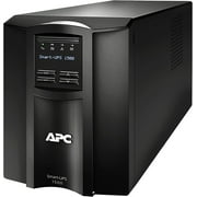 APC SMT1500C 1440 VA 1000 Watts 120V 8 Outlets Pure Sinewave Smart-UPS with SmartConnect (Replaces SMT1500)