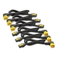 thumbnail image 1 of APC 1.8m Locking C13 to C14 (90 Degree) Power Cord Kit (6 Pack), 1 of 2