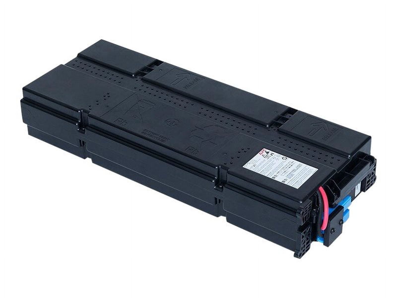APC by Schneider Electric Replacement Battery Cartridge #155 - Lead Acid - Leak Proof/Maintenance-free - Hot Swappable - 3 Year Minimum Battery Life - 5 Year Maximum Battery Life - image 1 of 2