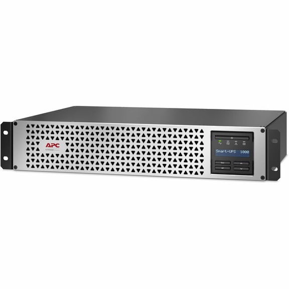 APC Smart-UPS Li-Ion 1000VA Short Depth with SmartConnect - UPS (rack-mountable) - AC 120 V - 800 Watt - 1000 VA - RS-232, USB - output connectors: 6 - 2U - black, silver