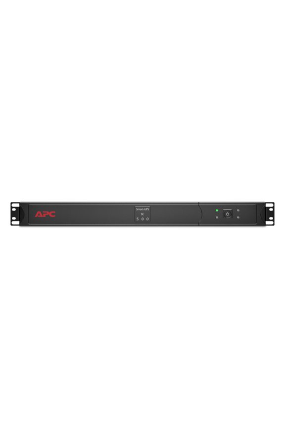 Smart-UPS, Line Interactive, 500VA, Rackmount 1U, 120V, 4x NEMA 5-15R outlets