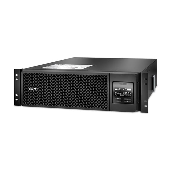 APC Smart-UPS On-Line - UPS (rack-mountable / external) (high density) - AC 208 V - 4800 kW - 5400 VA - 1-phase - USB, serial, Ethernet 10/100/1000 - output connectors: 4 - 3U - 10 ft cord - black - TAA Compliant