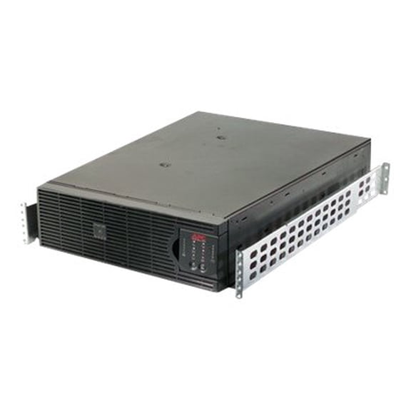 APC Smart-UPS RT 6000 Rack Tower - UPS (equivalent to: APC RBC44) - AC 208/240 V - 4.2 kW - 6000 VA - Ethernet 10/100, RS-232 - output connectors: 4 - 3U - black