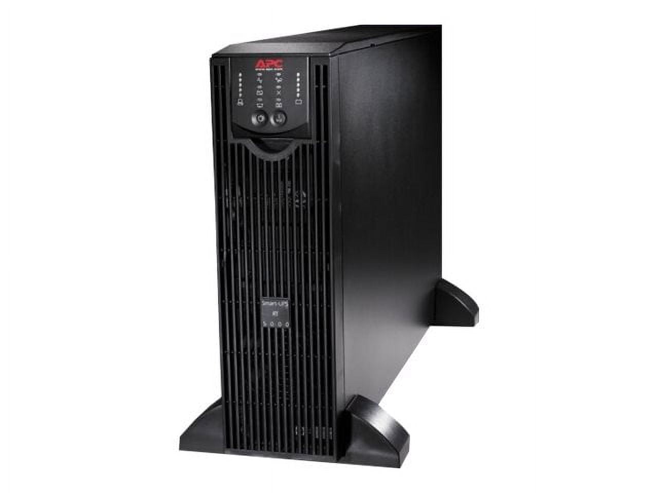 APC Smart-UPS RT - UPS - AC 208/240 V - 3.5 kW - 5000 VA - Ethernet 10/100, RS-232 - output connectors: 4 - 3U - black