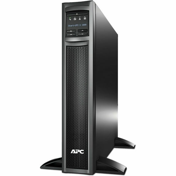 APC Smart-UPS X Line Interactive 1000VA Rack/tower convertible 2U 120V 8x 5-15R NEMA SmartConnect port Extended runtime [TAA]