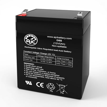 APC SmartUPS X 3000VA100-127V SMX3000LVNC 12V 5Ah UPS Battery - This Is an AJC Brand Replacement