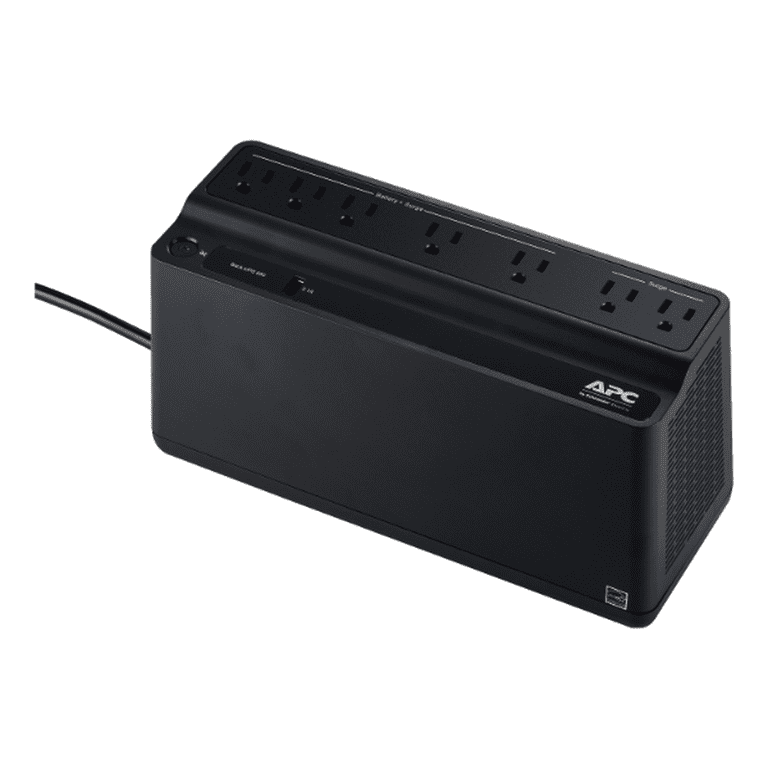 APC UPS Battery Backup, 650VA UPS with 5 Backup Battery Outlets
