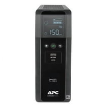 APC UPS 1500VA 900W Sine Wave UPS Battery Backup - Black (BR1500MS2)