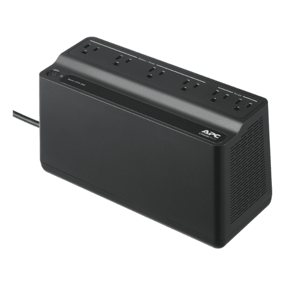 APC UPS 450VA Battery Backup Surge Protector, BN450M Backup Battery Power Supply, 6 Outlets