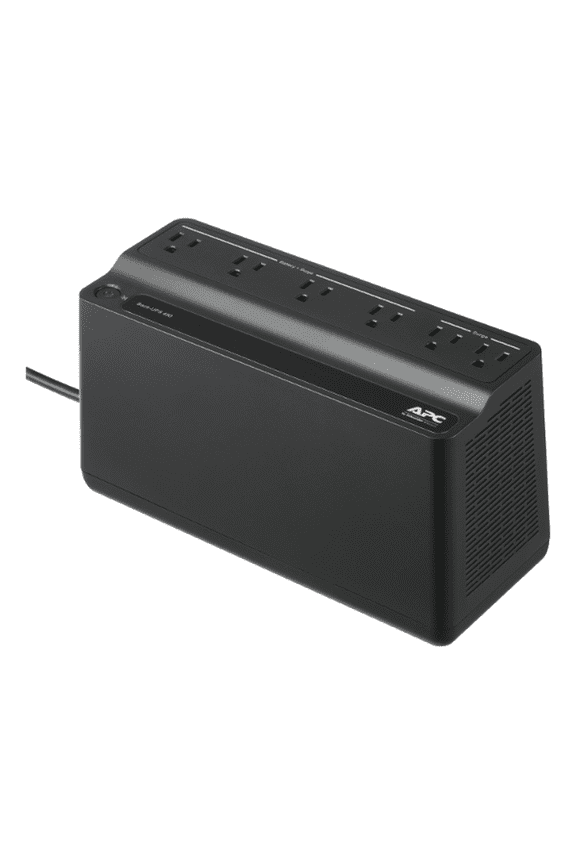 UPS 450VA Battery Backup Surge Protector, BN450M Backup Battery Power Supply, 6 Outlets