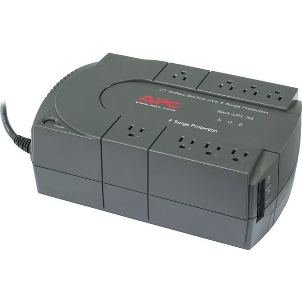 APC UPS Battery Backup, 600VA Battery Backup & Surge Protector, BN600G ...