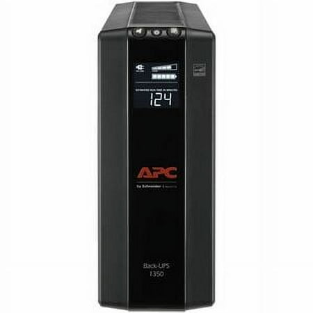 APC - Back-UPS Pro 1350VA Battery Back-Up System - Black