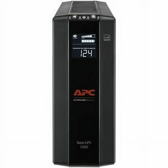 APC UPS Battery Backup & Surge Protector with AVR, 1350VA APC Back-UPS Pro (BX1350M)