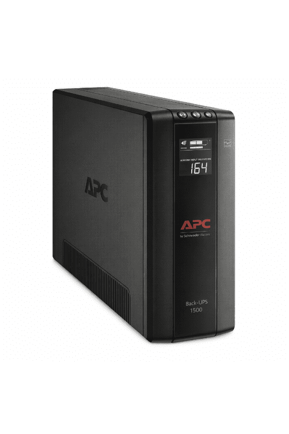 UPS, 1500VA Back-UPS Pro Battery Backup & Surge Protector, 900W Backup Battery Power with AVR (BX1500M)