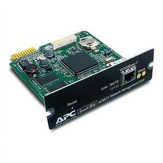 APC UPS NETWORK MANAGEMENT CARD DISC PROD RPLCMNT PRT SEE NOTES