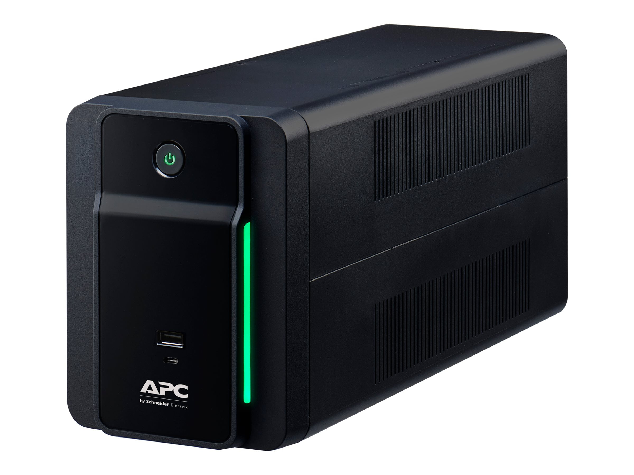 APC Back-UPS BVK Series - UPS - 2 USB charging ports - AC 120 V - 410 Watt - 750 VA - 1-phase - 9 Ah - USB, Ethernet 10/100/1000 - output connectors: 4 - active PFC - black