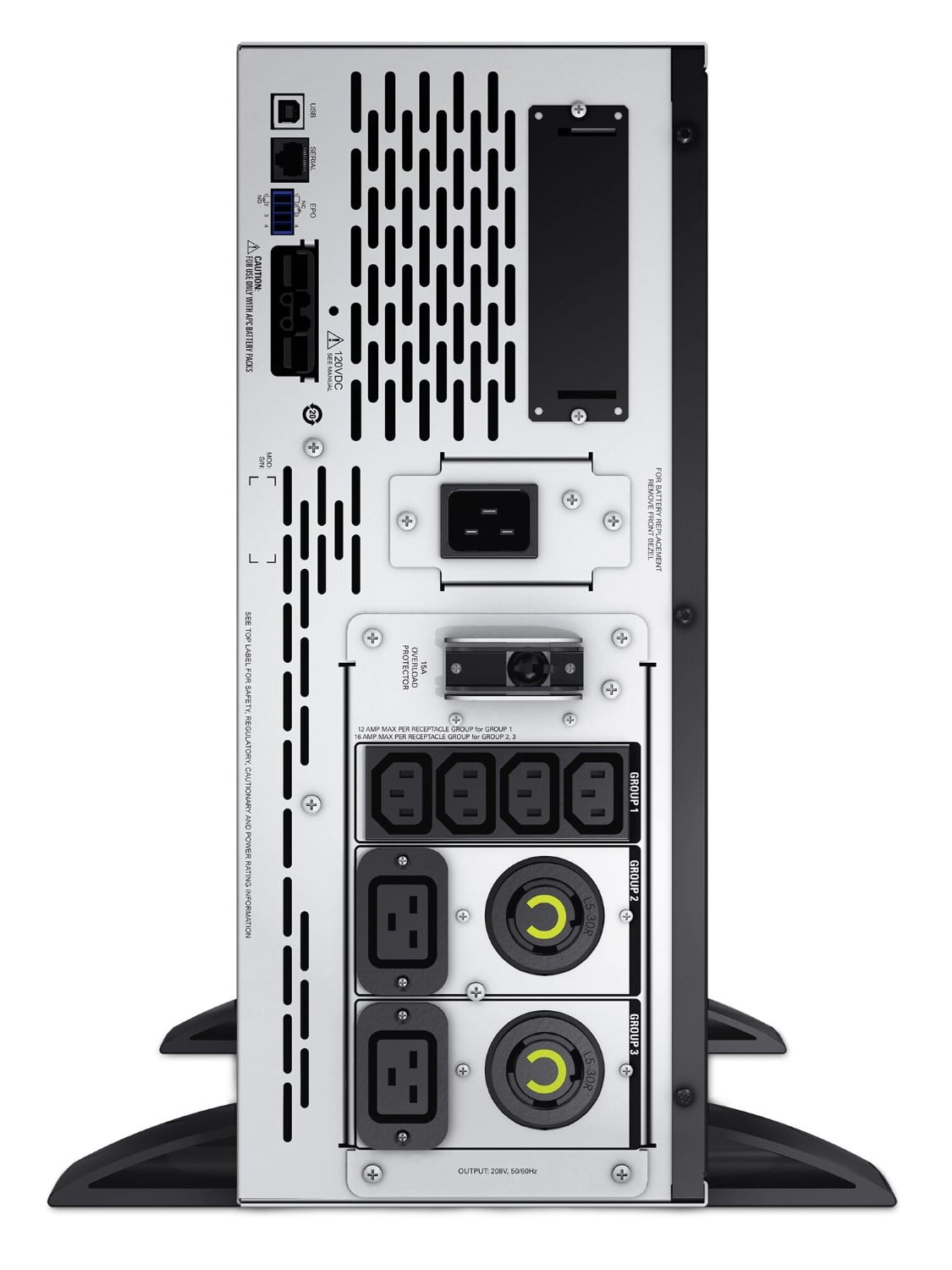 APC by Schneider Smart-UPS X 3000VA Short Depth Tower/Rack Convertible LCD 208V