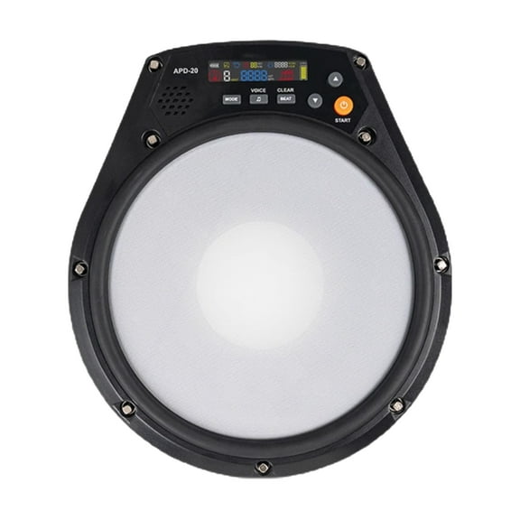 APD-20 Electronic Drum Pad Metronome Training Pad Mute Drum Beating Board Digital Percussion Instrument Exercise Devices