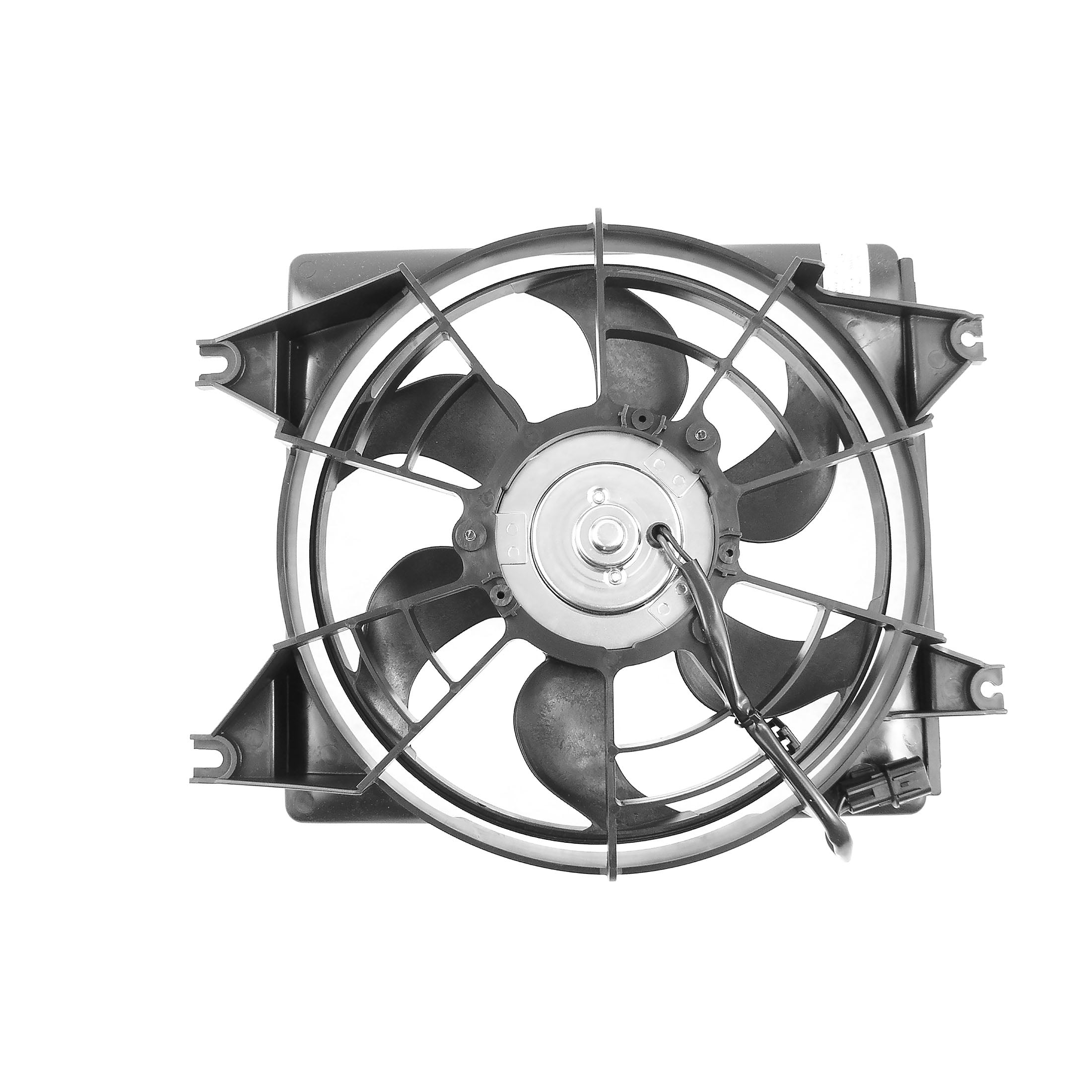 Agility Auto Parts 6020116 A/C Condenser Fan Assembly for Hyundai Specific Models