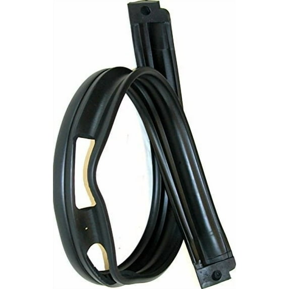 APDTY 140276 Rear Cowl Rubber Weatherstrip Seal To Windshield