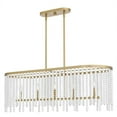 thumbnail image 1 of Quoizel Lighting - Apelle - 5 Light Linear Chandelier In Glam Style-14.5 Inches, 1 of 9
