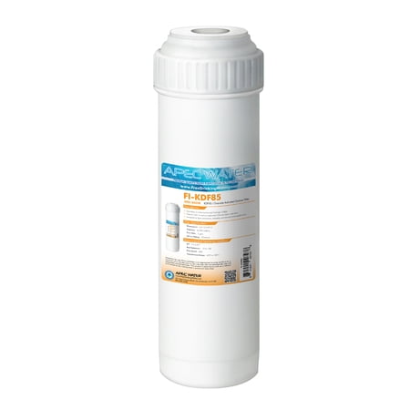 APEC 10" GAC Water Filter Iron And Hydrogen Sulfide Reduction (FI-KDF85)
