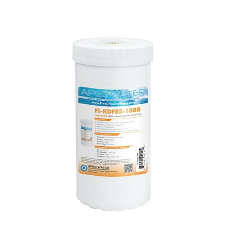APEC 10 in. Whole House Replacement Water Filter Iron and Hydrogen Sulfide Removal (FI-KDF85-10BB)