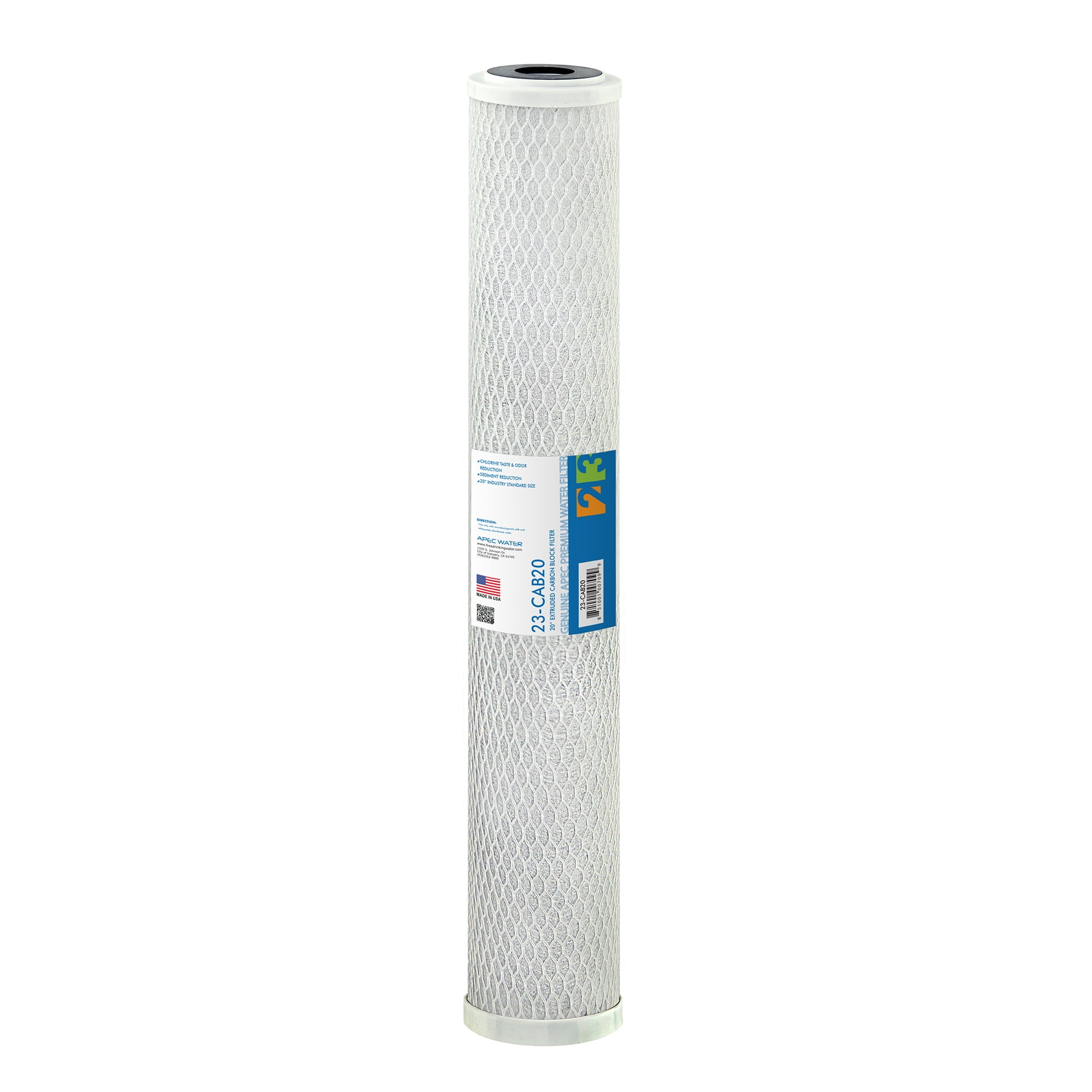 APEC 20" White Carbon Block Water Filter