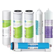 APEC Essence Complete Replacement Filter Set for ROES-PHUV75 pH Enhanced UV Sanitizing 7-Stages Reverse Osmosis Water System (FILTER-MAX-ESPHUV-SS)