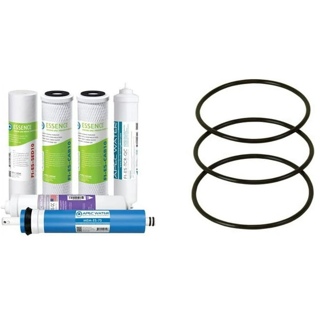 APEC FILTERMAXESPH 75 GPD Complete Replacement Filter Set for ESSENCE