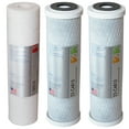 thumbnail image 1 of APEC Filter Set, Double Capacity Replacement Pre-Filter Set For Reverse Osmosis Water Filter System Stage 1,2,3, 1 of 9