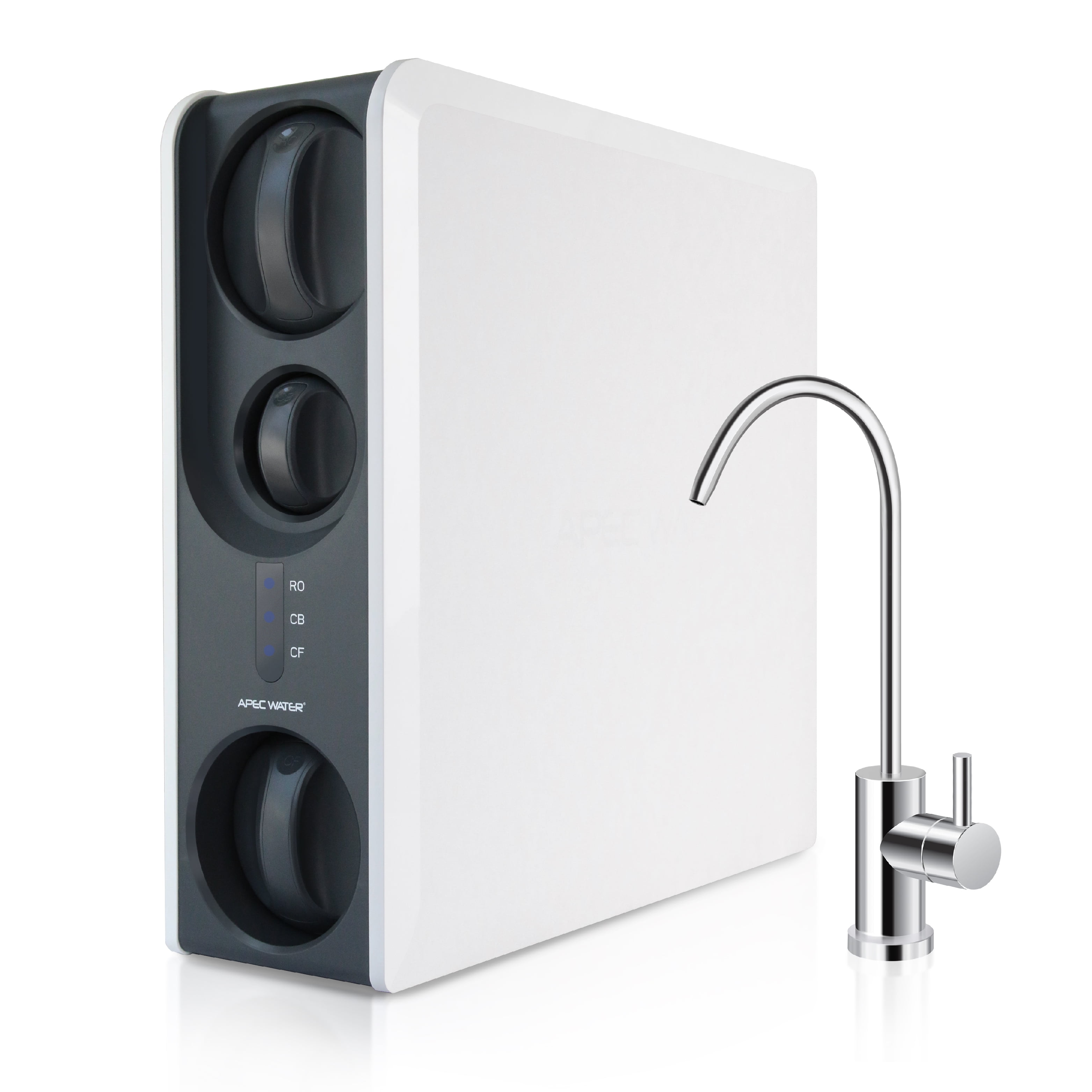 APEC White and Black Tankless Reverse Osmosis Water Filtration System