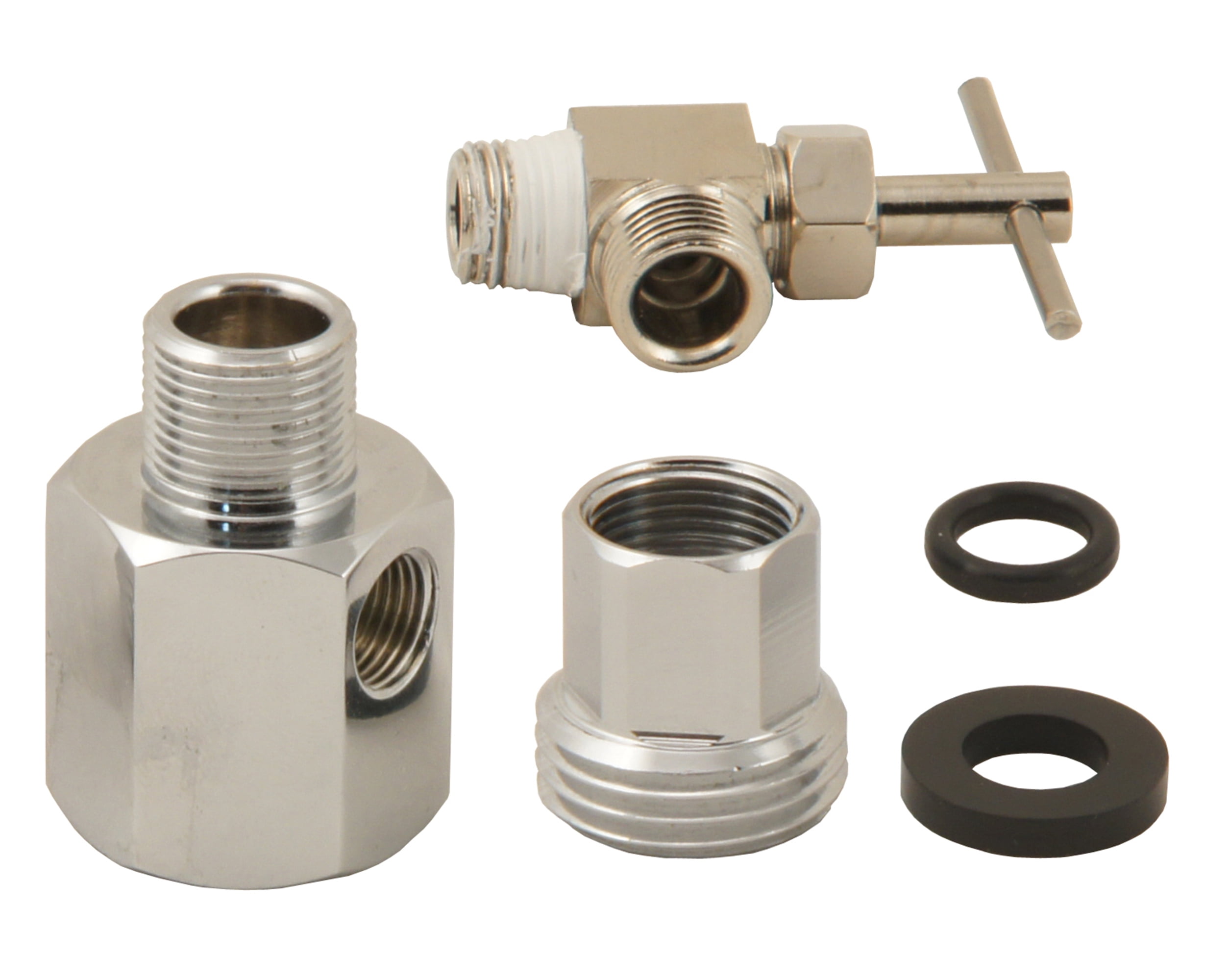 Stainless Steel Feed Water Adapter for 1/2" and 3/8" Pipes