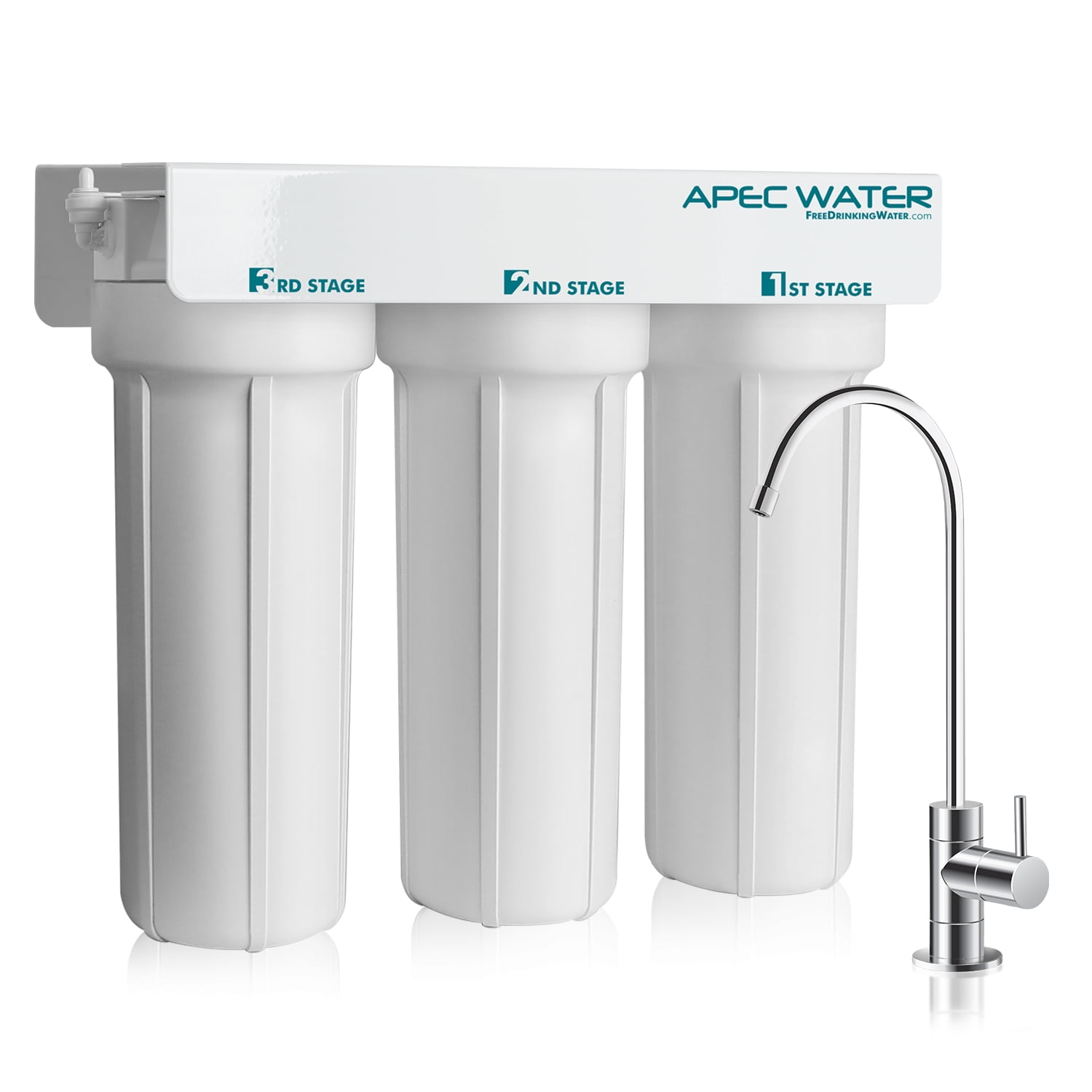 APEC Super Capacity 3 Stage Under Counter Water Filtration System